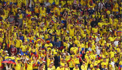 S&ouml;rt akarunk! - Skand&aacute;lt&aacute;k az ecuadori szurkol&oacute;k a VB nyit&oacute;meccs&eacute;n - VIDE&Oacute;