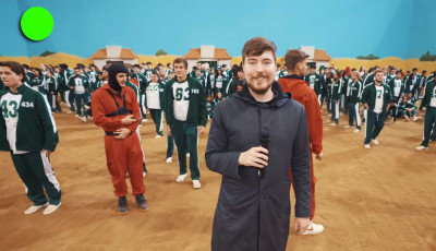 A Squid Game-t val&oacute;s&aacute;gg&aacute; alak&iacute;t&oacute; MrBeast kereste a legt&ouml;bb p&eacute;nzt 2021-ben Youtube-on