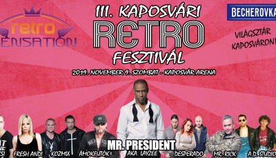 Mr. President is fell&eacute;p a 3. Kaposv&aacute;ri Retro Fesztiv&aacute;lon