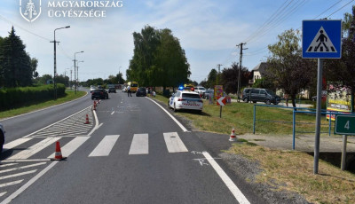 &Uacute;gy &uuml;t&ouml;tt el egy gyalogost a zebr&aacute;n, hogy &eacute;szre sem vette