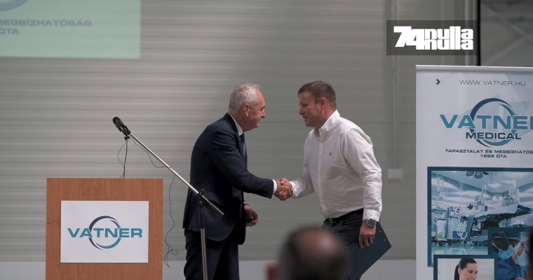A r&eacute;gi&oacute; egyik legkorszerűbb orvostechnol&oacute;giai gy&aacute;r&aacute;t &eacute;p&iacute;ti Kaposv&aacute;ron a Vatner - VIDE&Oacute;